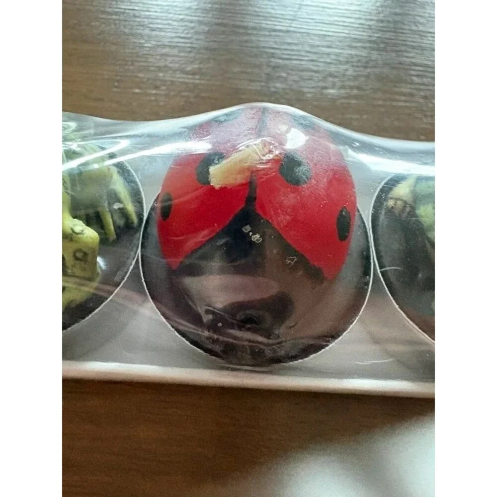 Animal Tea Light Candles Frog Ladybug Bee Turtle